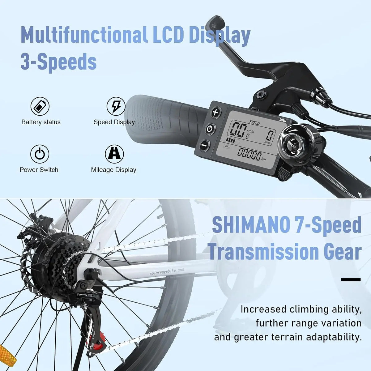 COLORWAY BK15 Mountain Electric Bike