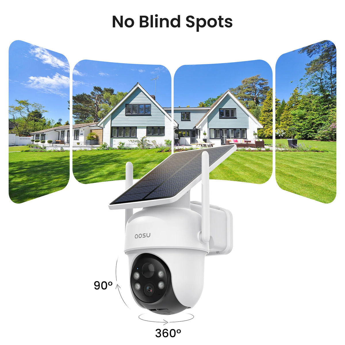AOSU 3MP Solar Wi-Fi Camera