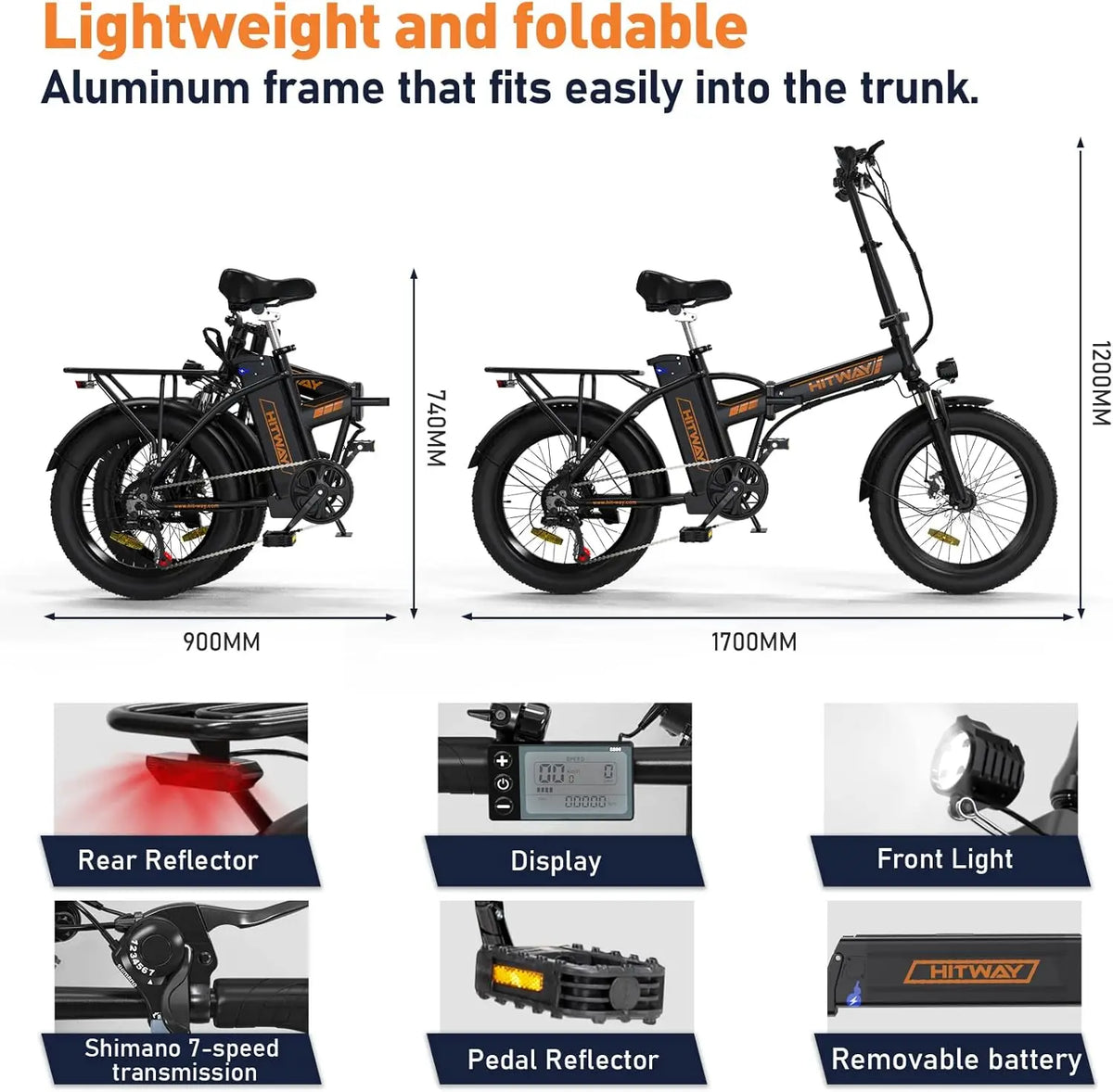 HITWAY BK11 Electric Bike 250W